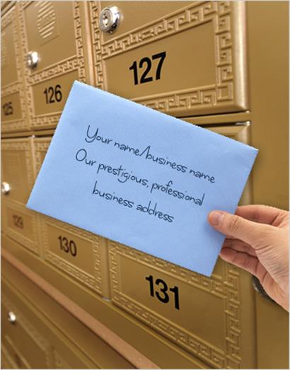 Your business address
