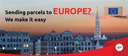Sending parcels to Europe?          We make it easy