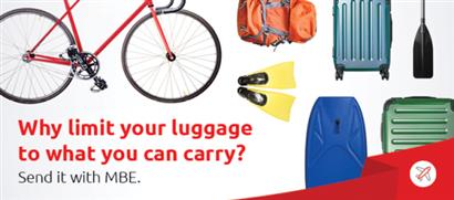 Why limit your luggage to what you can carry?