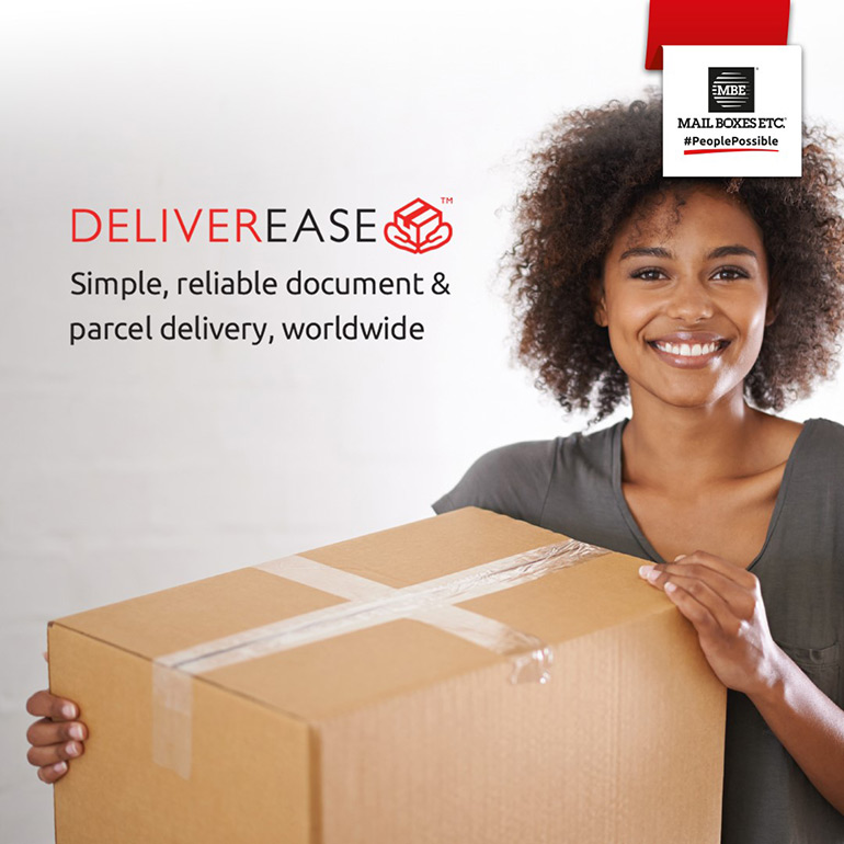 Deliverease™ from Mail Boxes Etc. parcel delivery