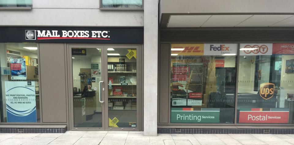 Contact Us at Mail Boxes Etc. London 